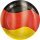 Pappteller 10er Ø23cm mit Motiv Deutschland