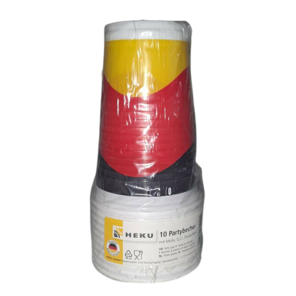 Partybecher 0,2l 10er Deutschland