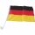 Autofahne Deutschland 2er 30x45cm m.Scheibenhalterung WM/EM