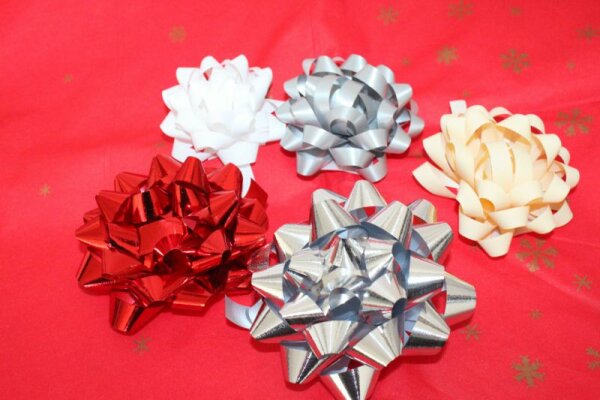 Rosette riesig 9/11cm sort.