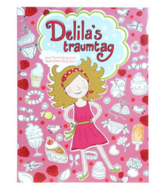 Malbuch A4 Delias Traumtag 48 Seiten