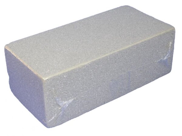 Steckschaum/Trockenziegel für Trockenblumen 23x11x7,5cm grau 52g
