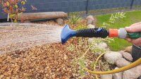 Gartenbrause Metall Gartenbrause Fächerform Bewässerung Wasserspritze ELGO