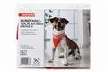 Hundehalstuch Gr.S rot/weiss 56cm weit,12cm lang