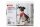 Hundehalstuch Gr.S rot/weiss 56cm weit,12cm lang