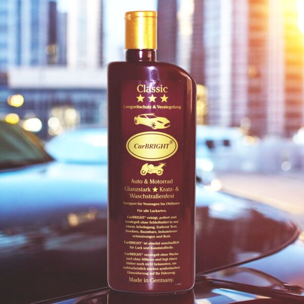 CarBRIGHT Classic Autopolitur Das Original 500ml