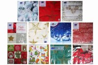 Servietten 16/20er 33x33 Duni 3lg. versch.Motive