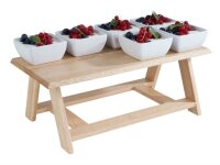 Buffettisch "Mini" Holz 40x21,5x15cm ohne Deko