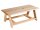 Buffettisch "Mini" Holz 40x21,5x15cm ohne Deko