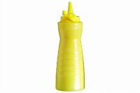 Quetschflasche gelb Ø 8 cm H 24,5 cm 0,7l...
