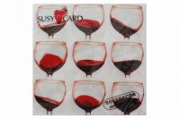 Servietten 12er 33x33 Vino