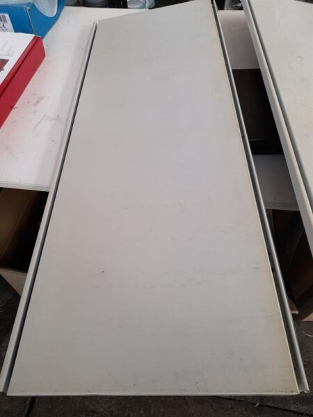 Fachboden 100x37cm lichtgrau RAL 7035 Tegometall gebraucht/neuwertig