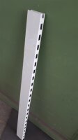 Säule 210x3x8cm graualuminium RAL 9007 Tegometall...