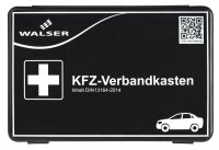 Kfz-Verbandskasten schwarz DIN 13164-2014 09/2026 Walser