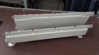 Fuß 57x10 cm graualuminium RAL 9007 Tegometall...