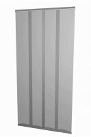 Lamellentürvorhang Comfort Alu 120x250cm anthrazit